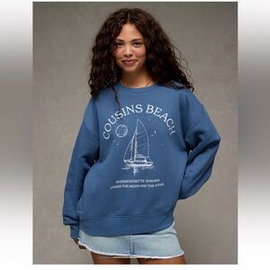NWT American Eagle x Summer I Turned Pretty Cousins Beach Sweatshirt